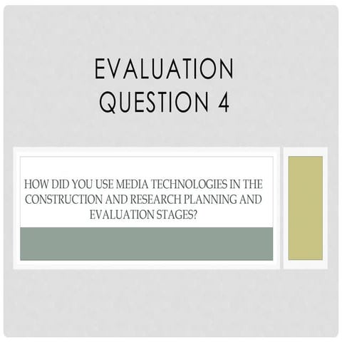 A2 Media Evaluation Q4
