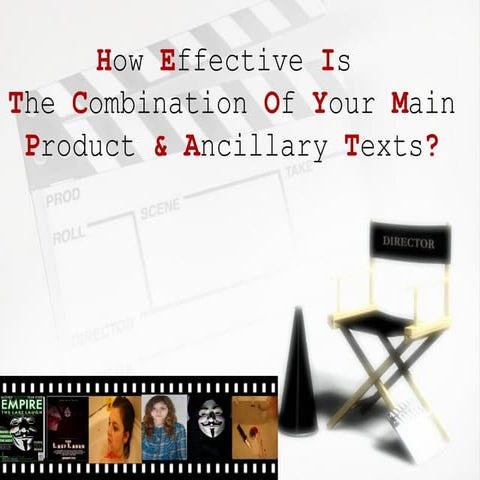 How effective is the combination of your main product & ancillary texts?