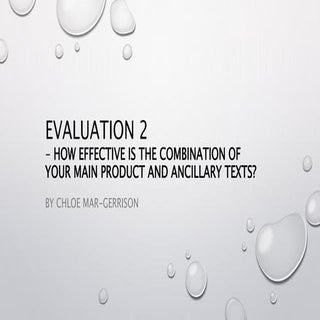 Evaluation 2