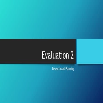 Evaluation 2 Dream Of A Baller