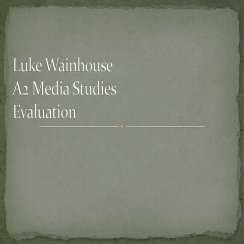 Final 2-4 Evaluation