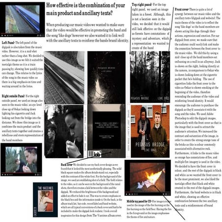 How effective is the combination of your main product and ancillary texts? 