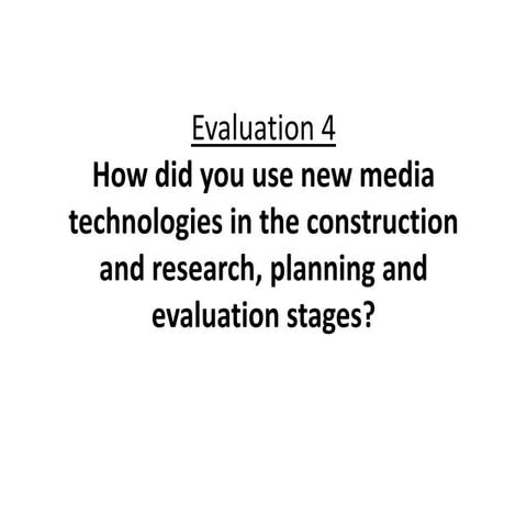 Evaluation4