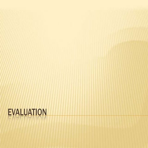 Evaluation4