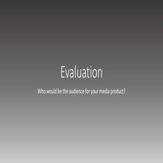 Evaluation 4