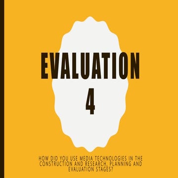 Evaluation 4