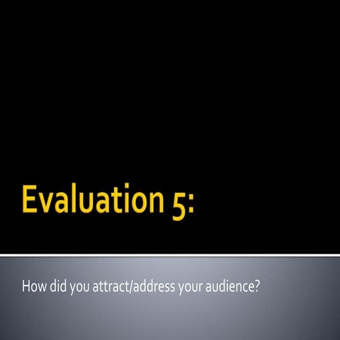 Evaluation 5