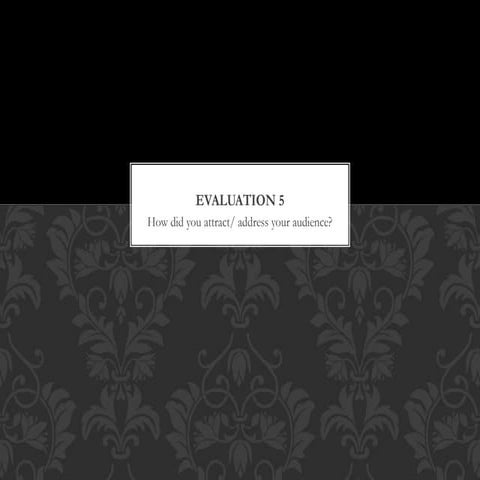 Evaluation 5