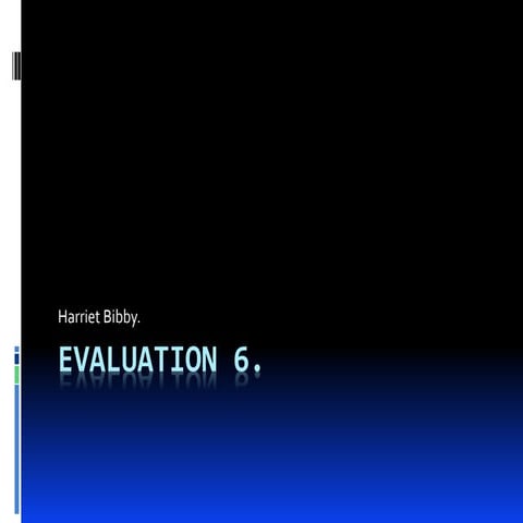 EVALUATION 6