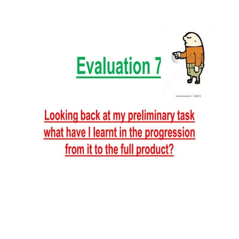 Evaluation 7