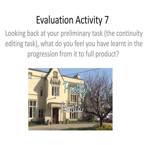 Evaluation activity 2 | PPTX