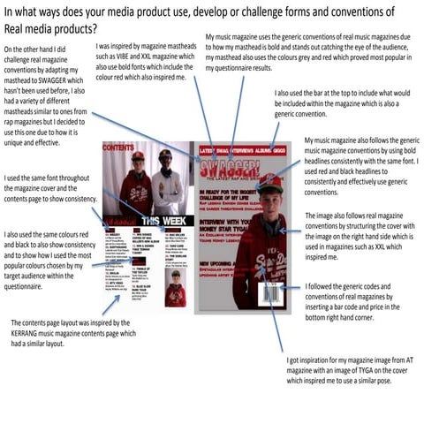 Evaluation analysis of front cover