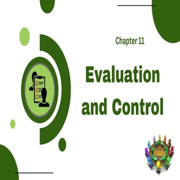 Chapter 11:  Evaluation and Control - Business