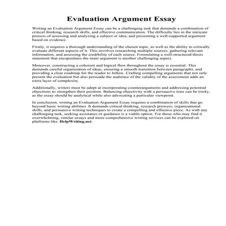 Evaluation Argument Essay.pdf