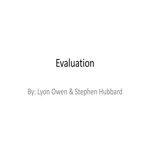 Evaluation for Question 2