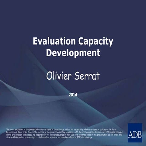 Evaluation Capacity Development Pptx