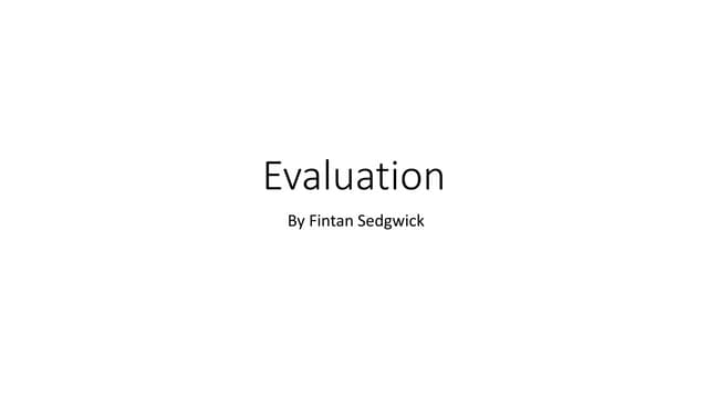 Evaluation client project