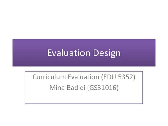 Stake's Model of curriculum Evaluation | PPTX