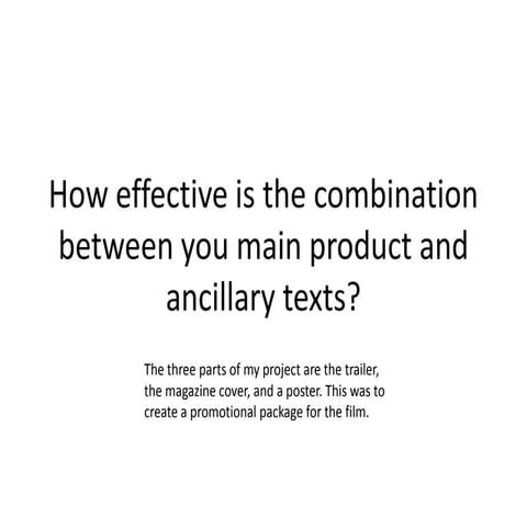 Evaluation- Question 2