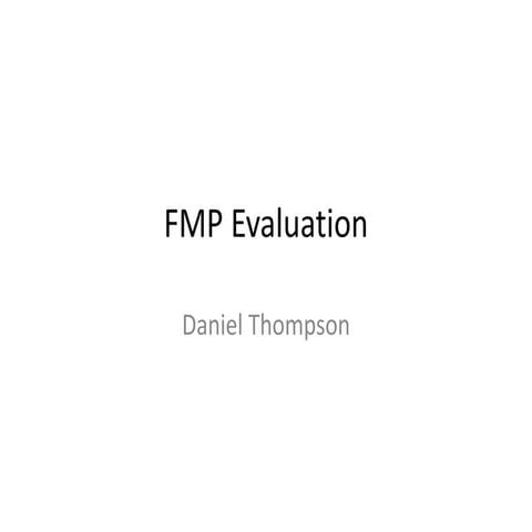 Evaluation FMP