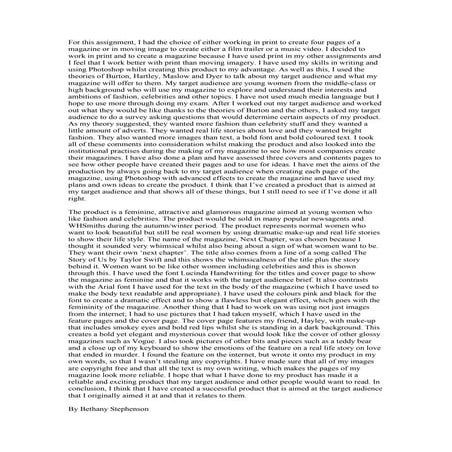 Evaluation for assignment 3