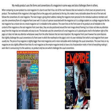 Evaluation front cover