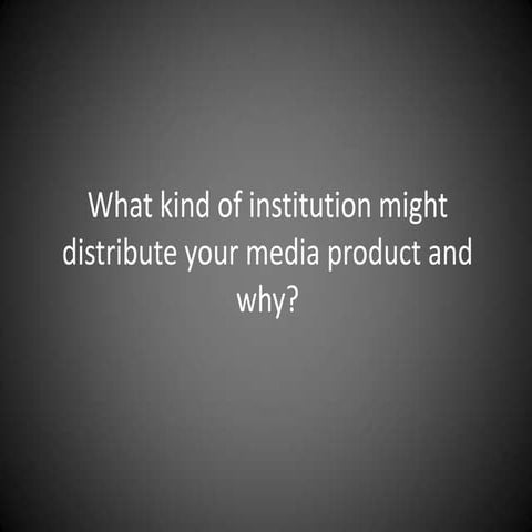 Evaluation Institutions