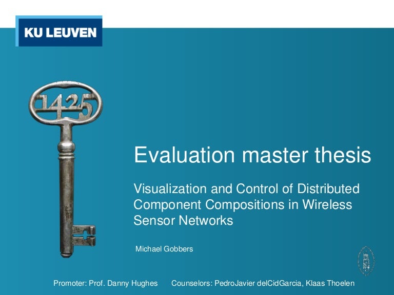 Master thesis feedback