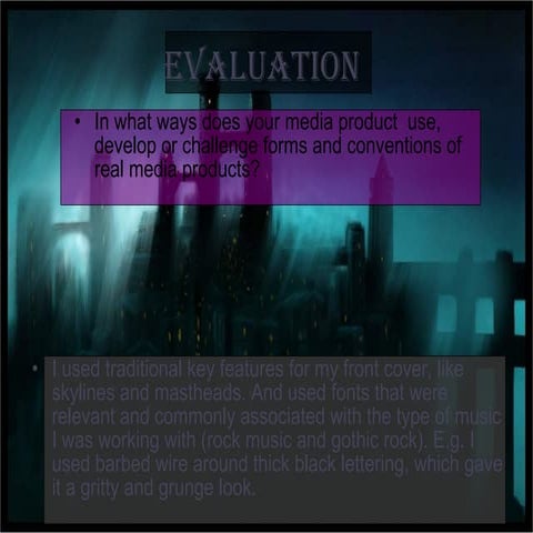 Evaluation (Media)