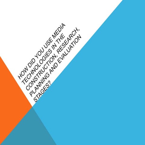 Evaluation media question 4