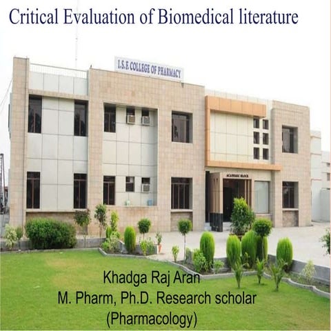 Evaluation of bio_medical_literature