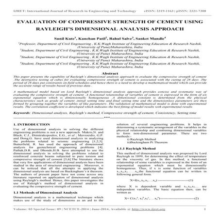 5 compressive strength of cement | PDF