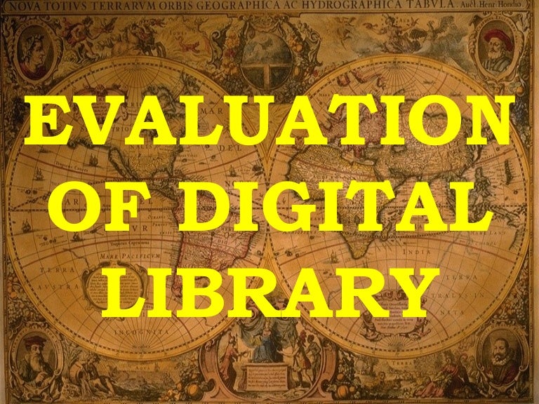 Evaluation of Digital Library PPT