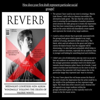 Evaluation of first draft