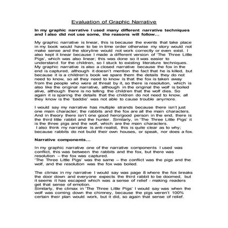 Narrative evaluation | PDF