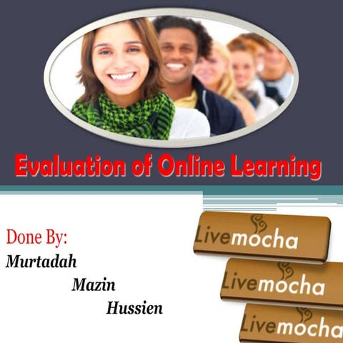 Evaluation of online learning