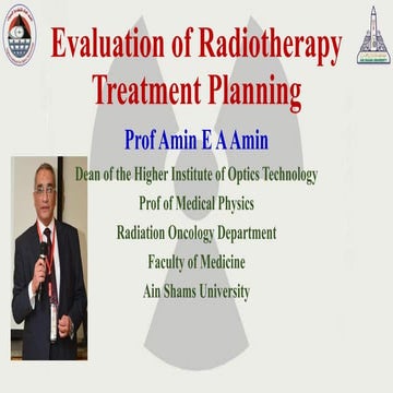 Evaluation of radiotherapy treatment planning