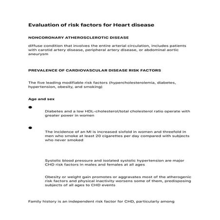Evaluation of risk factors for Heart disease.pdf