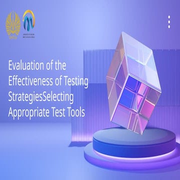 Evaluation of the Effectiveness of Testing Strategies_ Selecting Appropriate ...