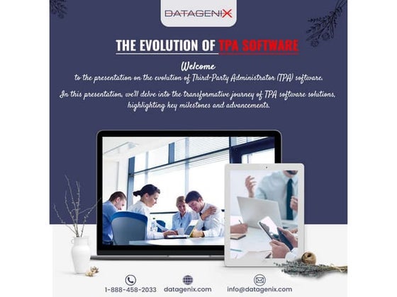 Online Claim Management System in Healthcare Business- DataGenix | PPTX