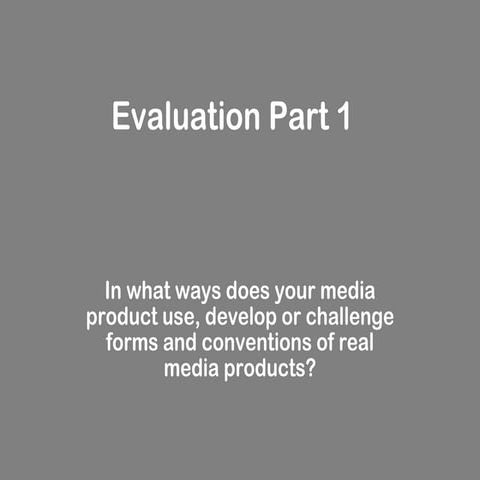 Evaluation question two | PPTX