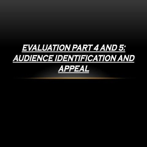 Evaluation part 4 and 5  v2.0