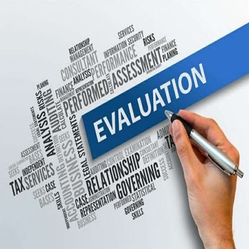 Evaluation plan and how to write it
