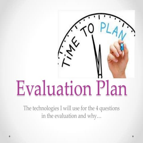Evaluation Plan