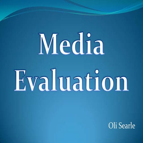 Evaluation presentation
