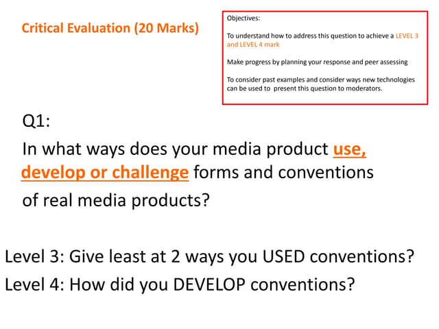 Evaluation q1