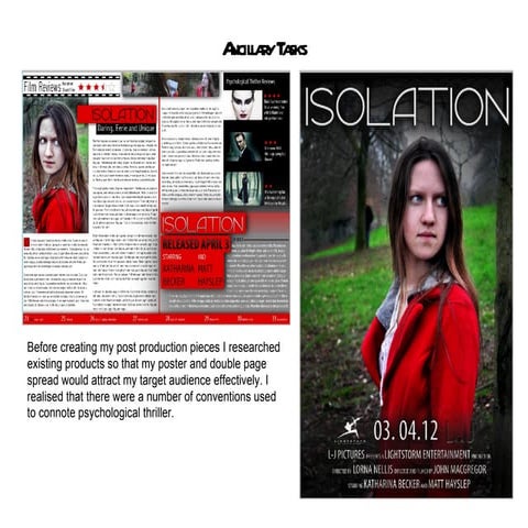 Evaluation Q1: In relation to ancillary tasks