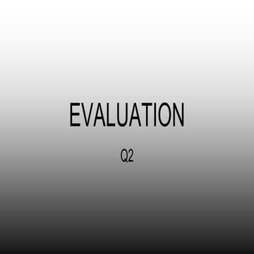 Evaluation q2