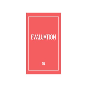 Evaluation q2