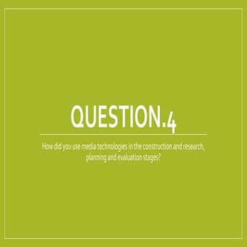 Question 4 | PPTX